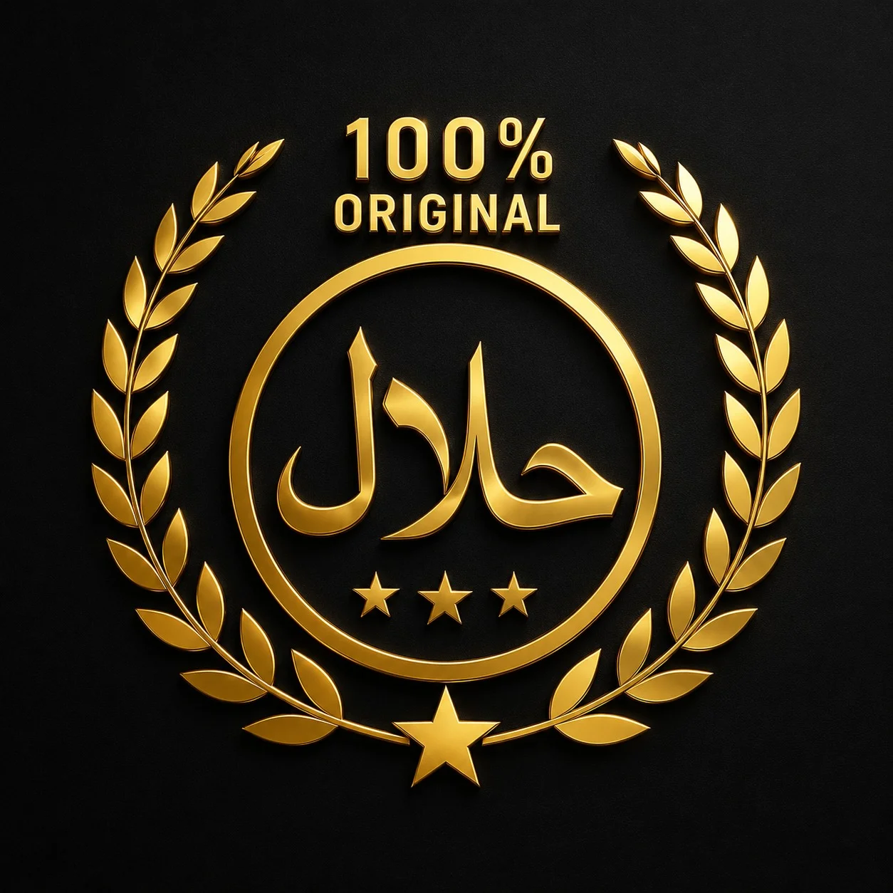 100% Original & Halal Certified 100% Original & Halal Certified