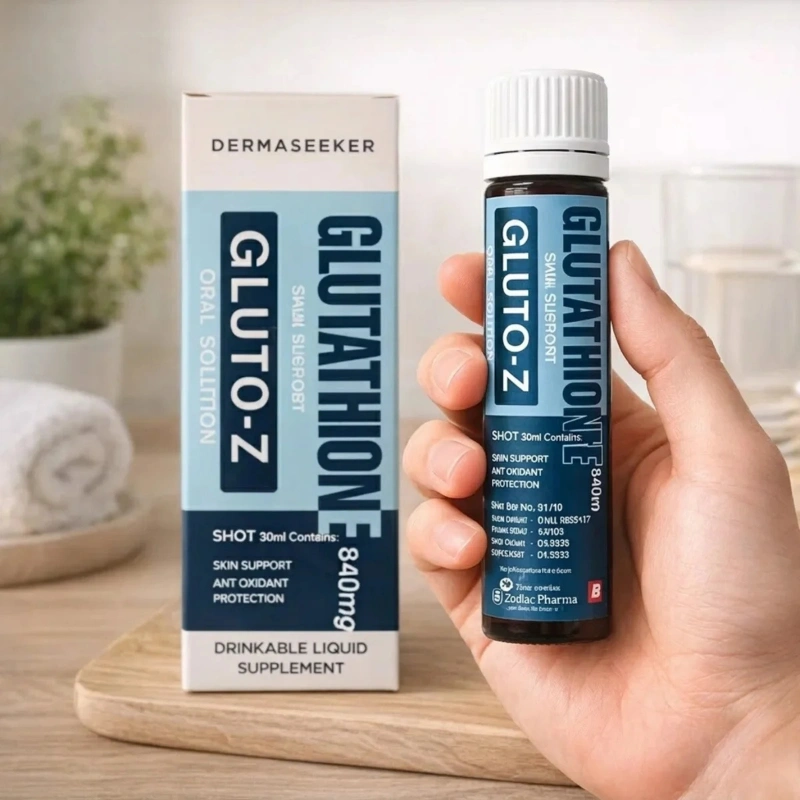 GLUTO-Z Glutathione Oral Solution 30ml | Skin Support & Antioxidant Shot 2 Skin support shot