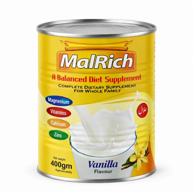 MalRich Milk Powder 500g _ Weight Gain Supplement