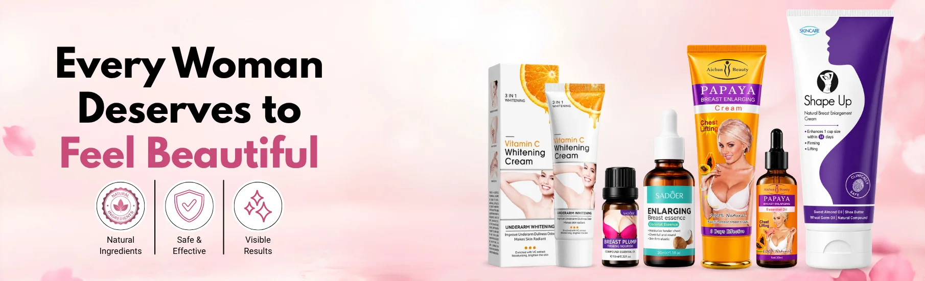 Still Young Female Care Banner