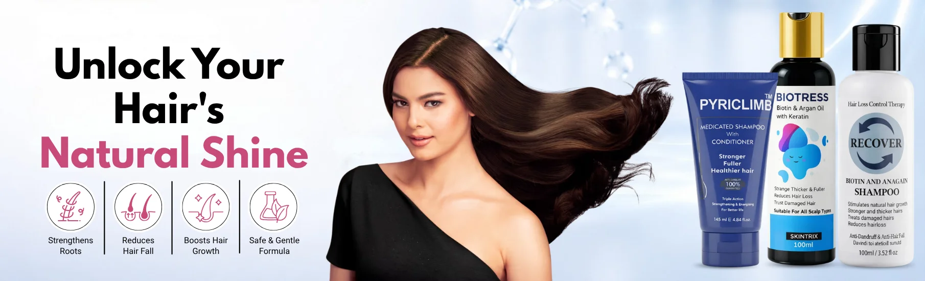 Still Young Hair Care Banner for Mobile