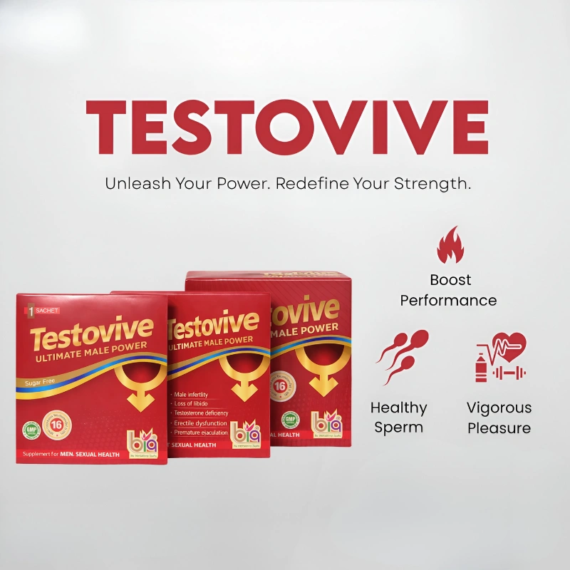 Testovive Ultimate | Support for ED, PE, Libido & Infertility 2 Strength-And-Performance-Support