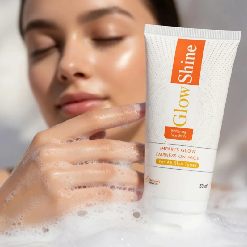 GlowShine Glycolic Acid Whitening Face Wash | Still Young 2 glowing skin cleanser