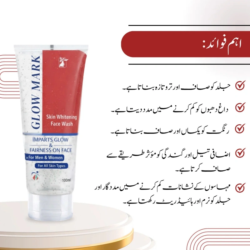 GlowMark Brightening Face Wash with Kojic Acid | Still Young 3 niacinamide-cleanser