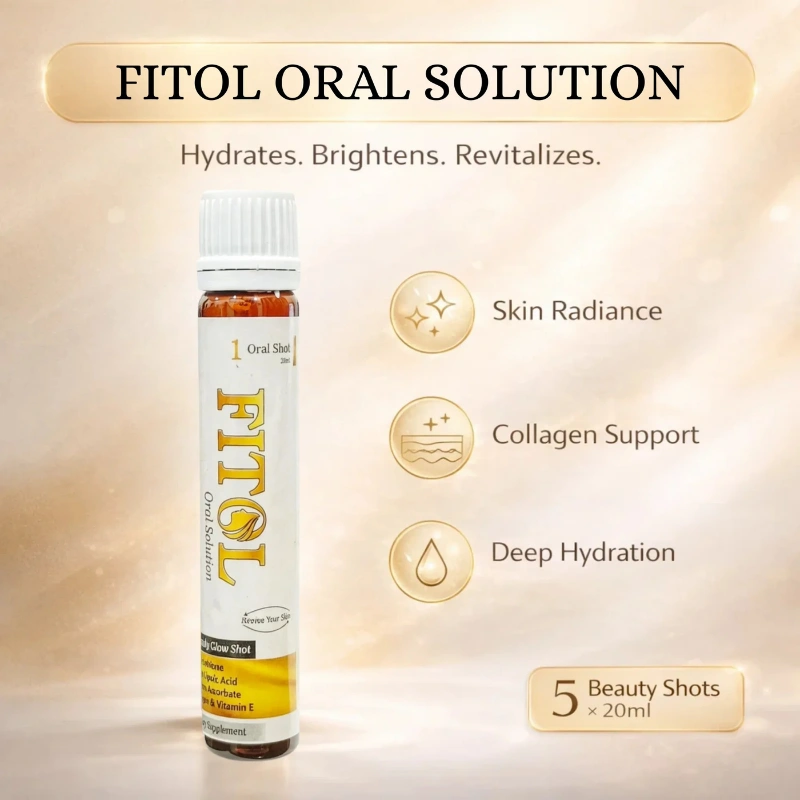 Fitol Oral Solution - Beauty Glow Shots 3 skin nutrition supplement