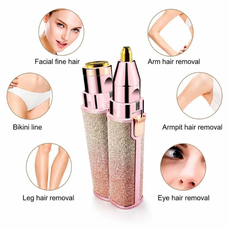 2-in-1 Hair Removal Machine | Still Young 2 still-young-rechargeable-body-face-hair-remover-for-women