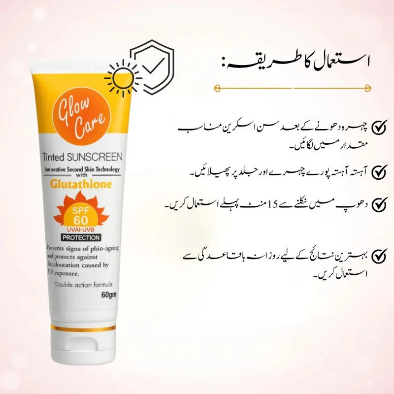 GlowCare Broad Spectrum Sunscreen SPF Protection | Still Young 4 zinc oxide sunscreen