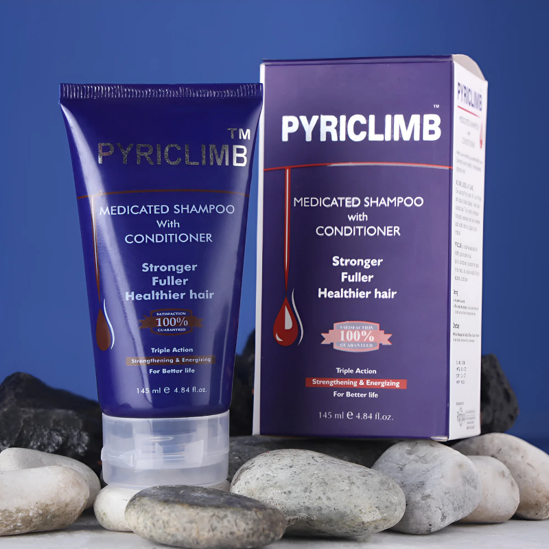 Pyriclimb Anti-Dandruff Shampoo | Zinc Pyrithione & Selenium Sulphide 3 zinc pyrithione shampoo